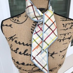 Vintage Coach Silk Scarf